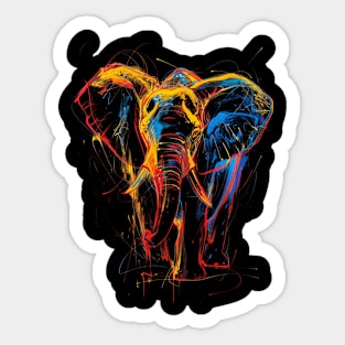 Elephant Conservation Funding Sticker